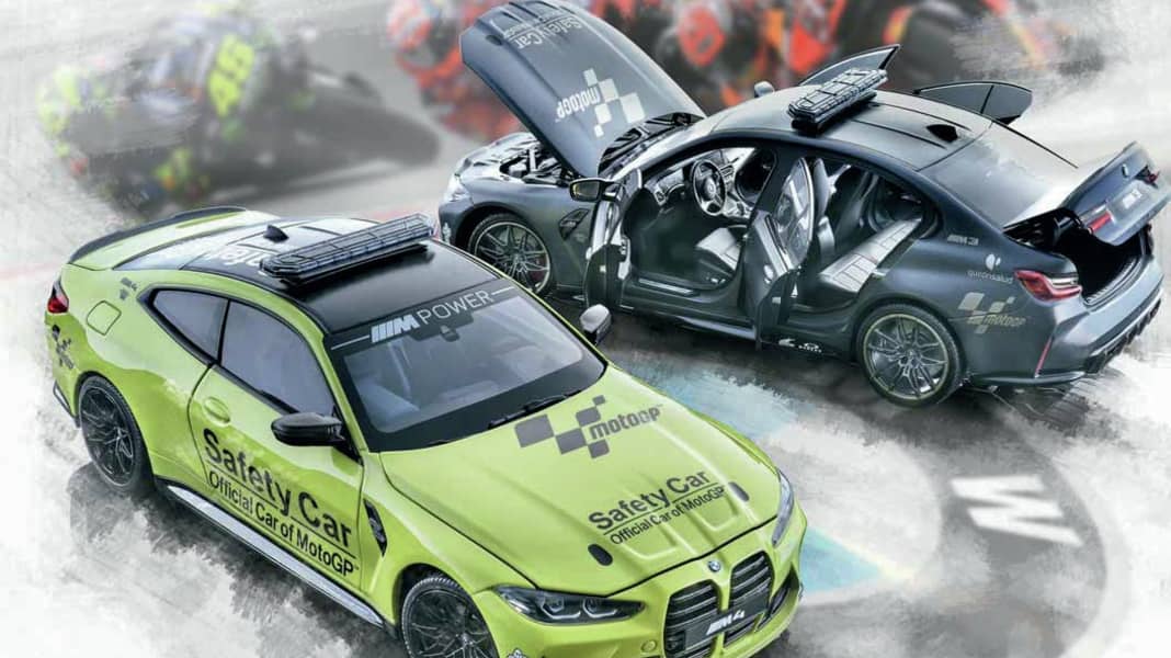 SAMMELN BMW Safety Cars von Minichamps in 1 18 Safety first MODELLFAHRZEUG