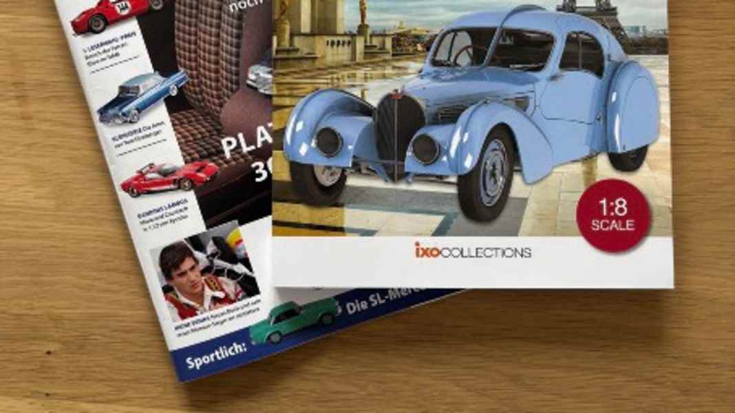 Bugatti 57 SC Atlantic von Ixo in 1:8: Der Dandy
