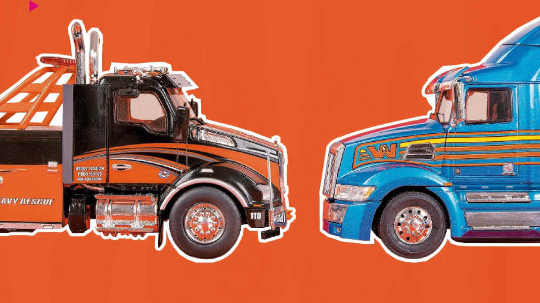 Zwei spektakuläre US-Trucks von Ixo – Länge läuft