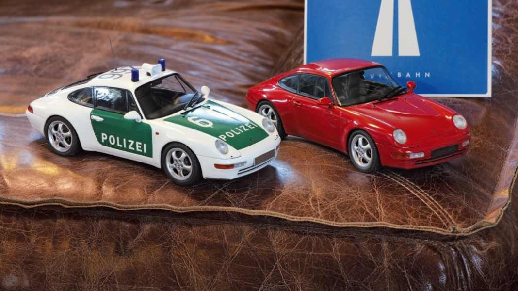 Porsche 911 (993) von Minichamps in 1:18 - Achtung! Kontrolle!