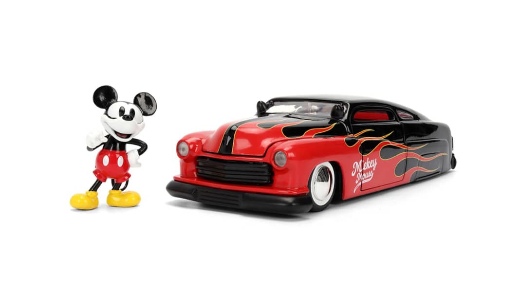 Mickey Mouse trifft Mercury Coupé im Maßstab 1:24 – dank Jada Toys