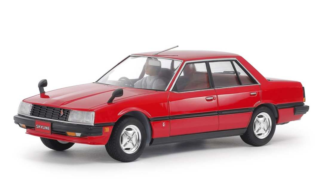 Tamiya zeigt den Nissan Skyline als 1:24-Limousine von 1981