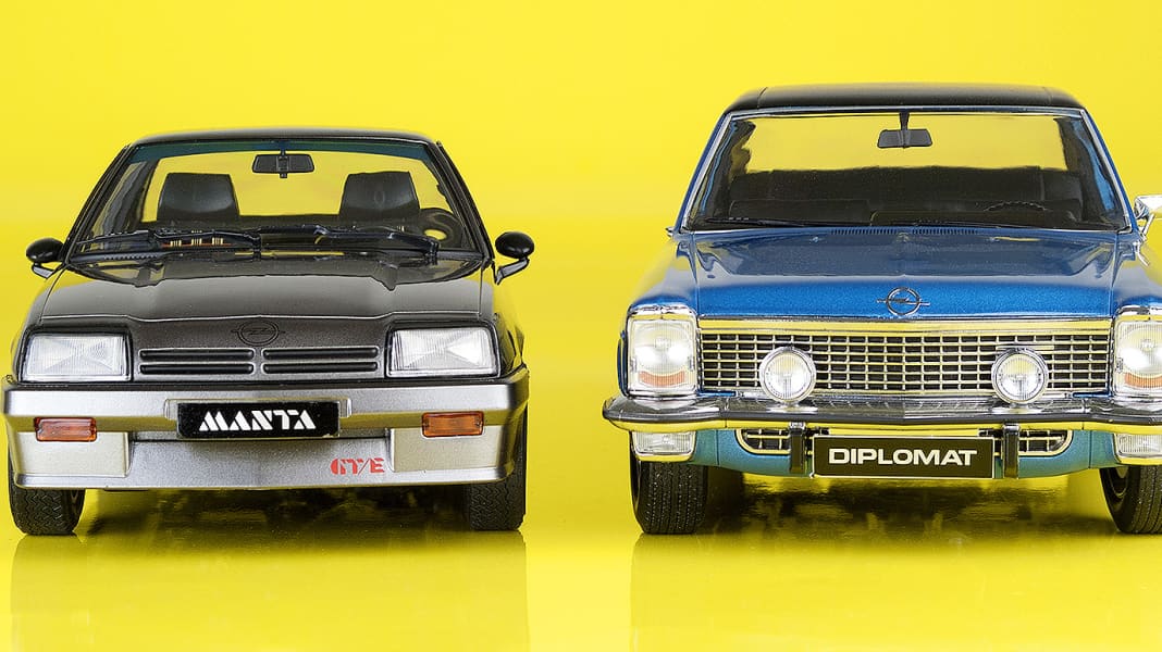 Modelissimo bringt zwei Opel-Knaller im Maßstab 1:18 heraus