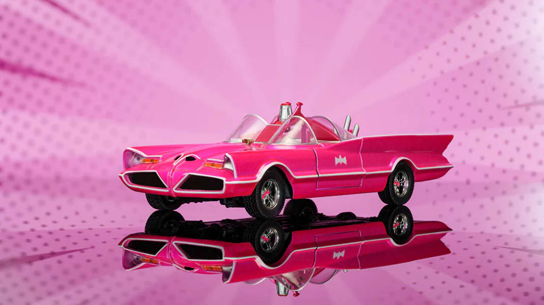 Jada Toys traut sich was: Das legendäre Batmobil kommt in Pink!