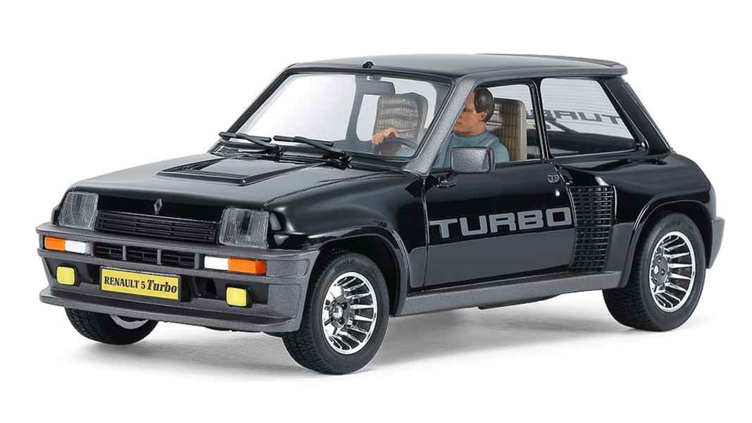 Die zweite Luft: Tamiya kündigt Wiederauflage des R 5 turbo in 1:24 an
