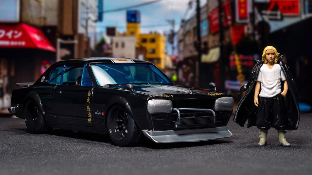 Jada Toys bringt Mikeys Nissan Skyline aus “Tokyo Revengers” in 1:24