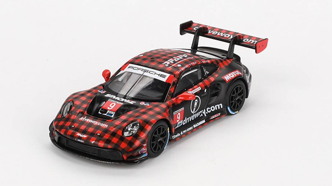 Im September bringt Mini GT den Sebring-Sieger im Karo-Design in 1:64