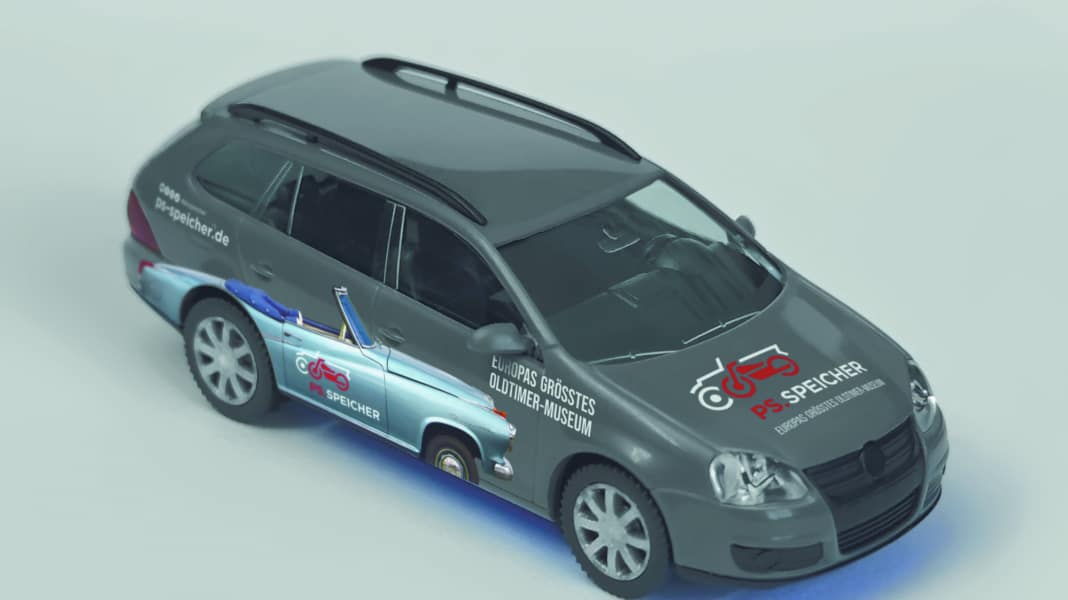 PS.Speicher: Crowdfunding-Sondermodell des Wiking-Golf in 1:87 enttarnt