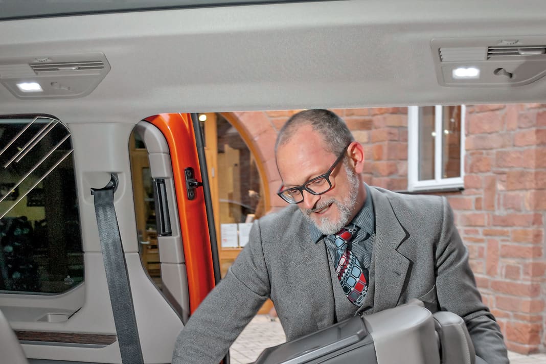 Pfiffig: Die Einzelsitze lassen sich blitzschnell ausbauen. Für einen großen Laderaum etwa oder um sie anders herum zu montieren