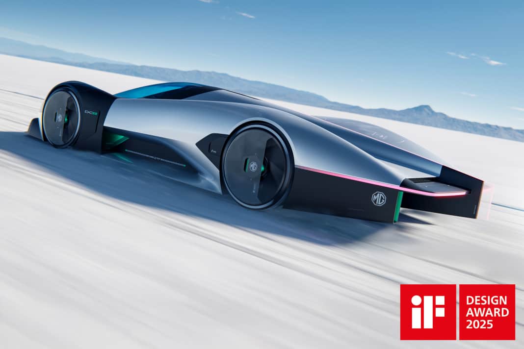 MG EXE181 gewinnt renommierten Designpreis