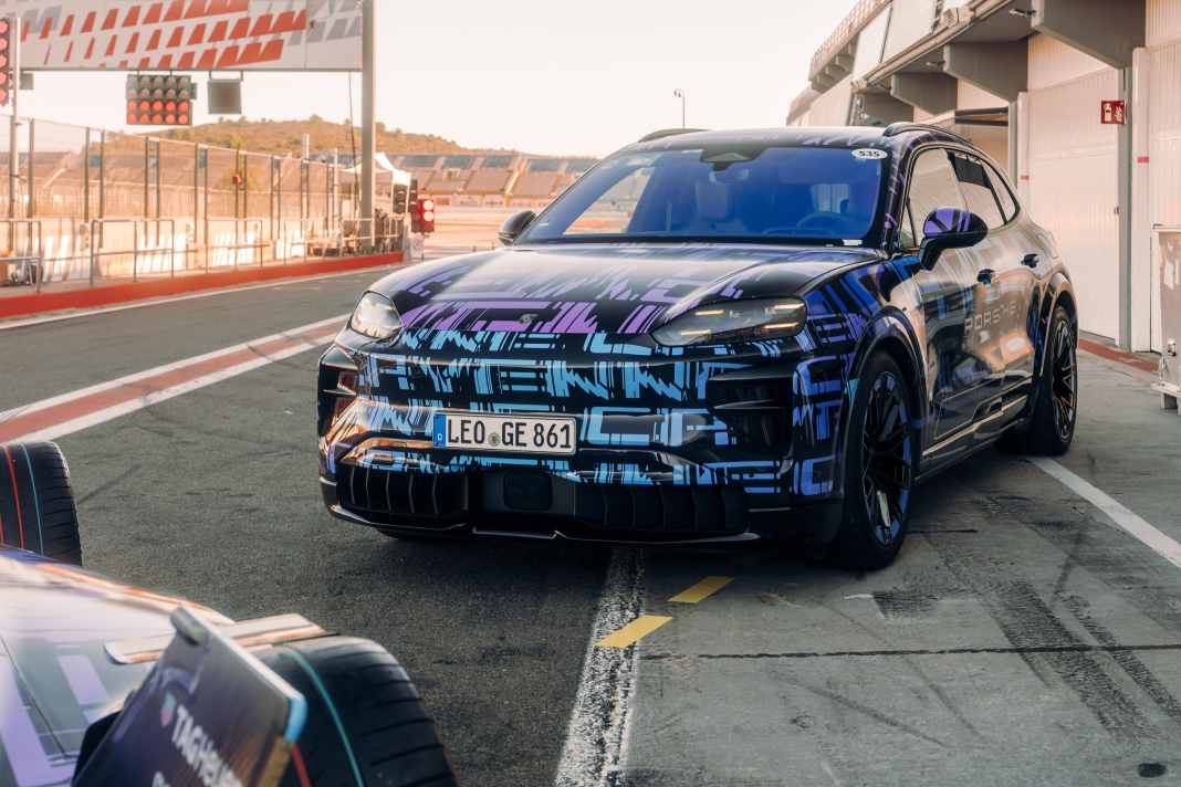 Prototyp Cayenne Electric, Valencia, Spanien, 2025