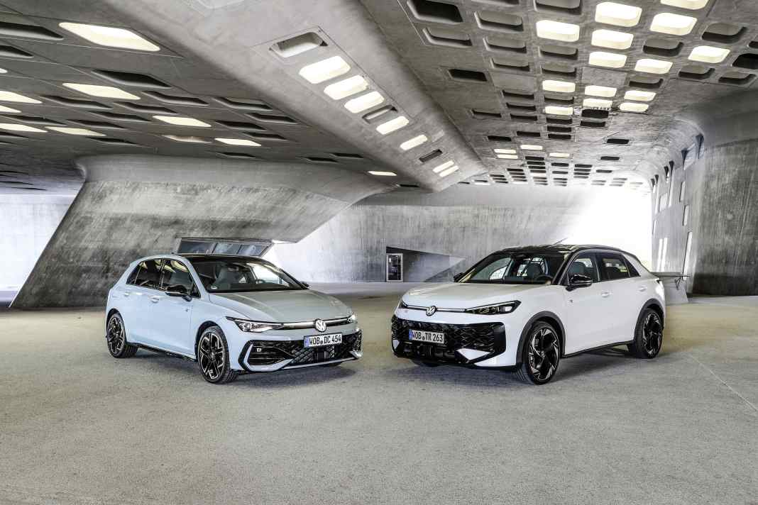 VW Golf und T-Roc