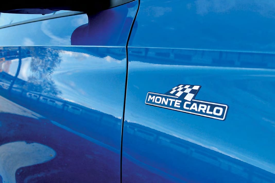 Die sportliche Top-Ausstattung Monte Carlo zitiert die Rallye-Erfolge von Skoda