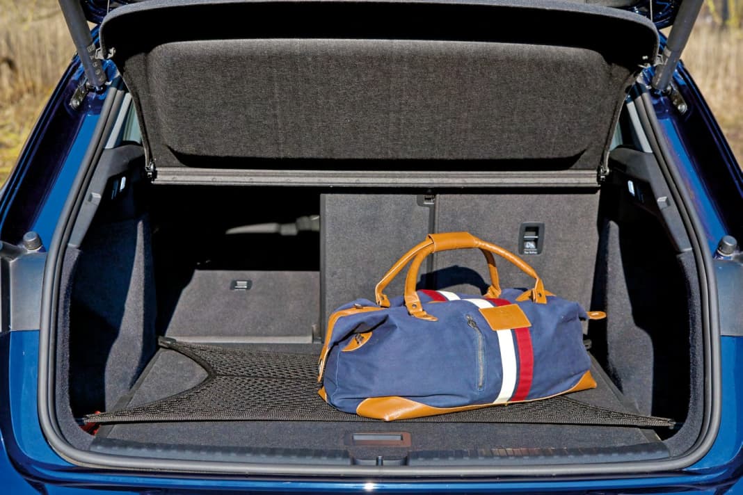 Beide Kofferräume erweisen sich mit 520 Liter Volumen großzügig dimensioniert – auch für die große Reise...