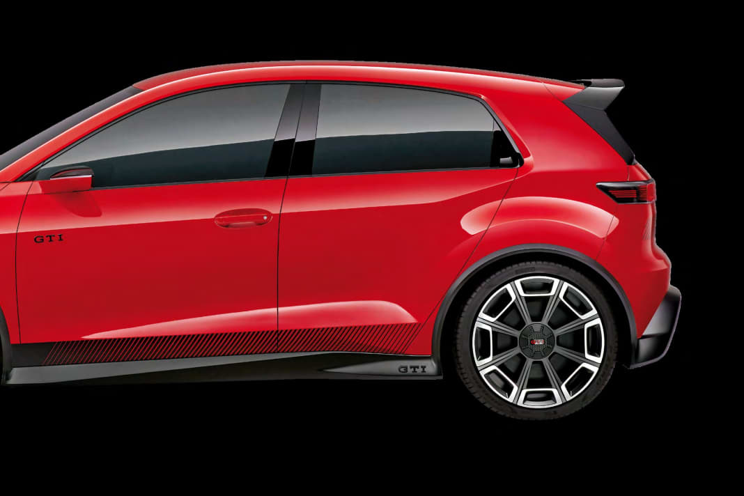 Design? Hat er! Langer Radstand, 20-Zöller, knackiger Dachspoiler – an der Optik gibt´s nichts auszusetzen