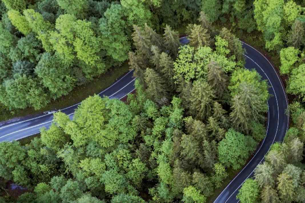 Kurvenreich: die Oberjocher Passstraße bei Bad Hindelang