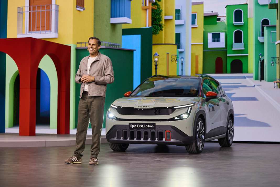 Weltpremiere des neuen Škoda Epiq