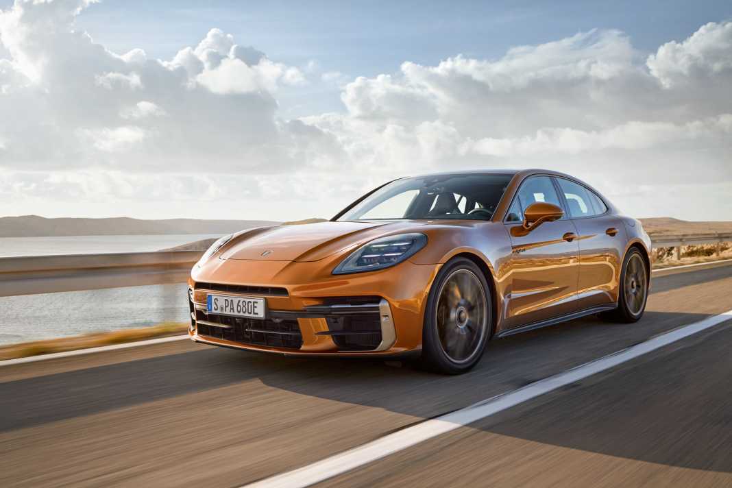 Der Panamera beschleunigt von Null auf Hundert in 3,2 Sekunden