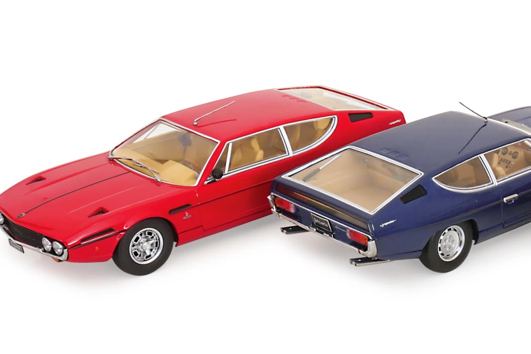 KK-Scale erweitert seinen Fuhrpark an 1:18-Lamborghini um das 2+2-sitzige Coupé Espada mit Die-Cast-Karosserie