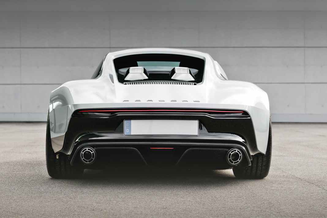 Das Vorbild für den 904 Living Legend lieferte der Carrera GTS, ein Coupé von 1963