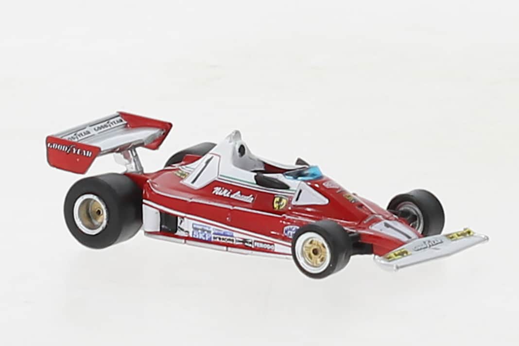 A: Sammeln 1:87 Pkw Klassik: Ferrari 312T2 von Brekina