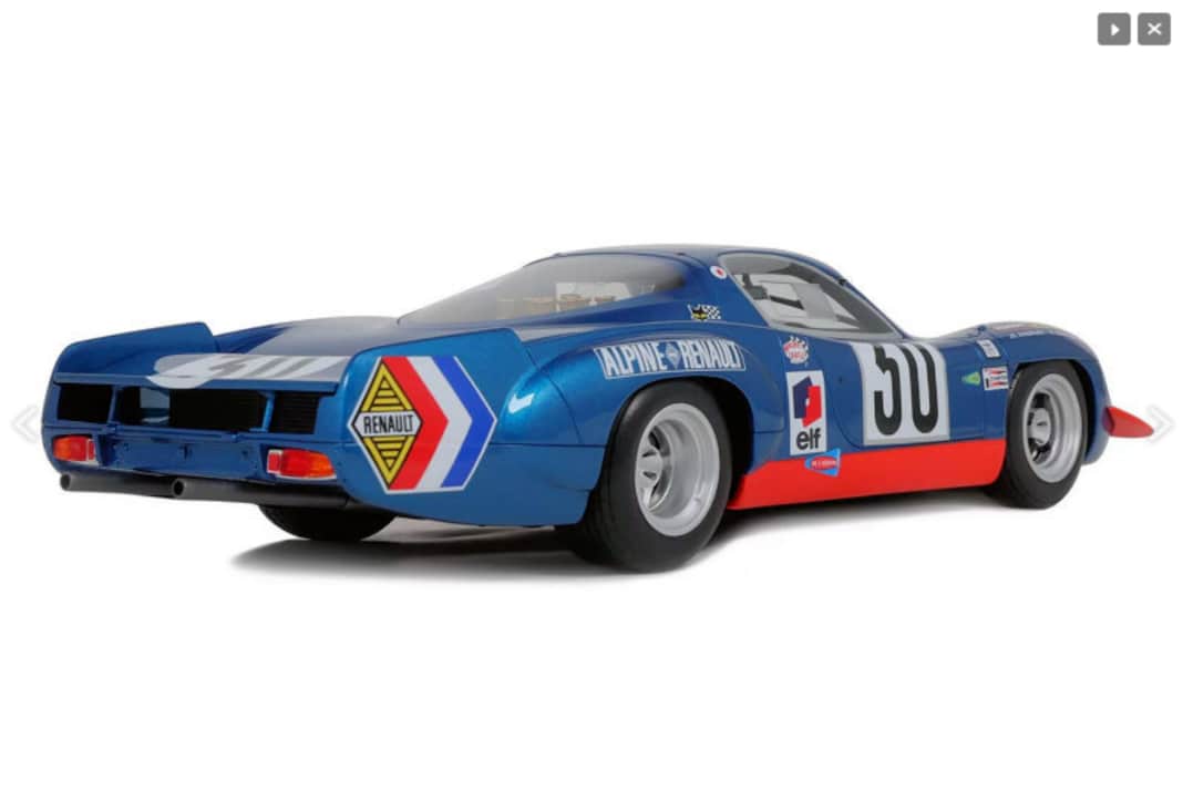 Im langen Heck der Alpine A220 aus dem Jahr 1969 verbargt sich ein Dreiliter-V8, den Gordini konstruiert hatte. ] Foto: Ottomobile