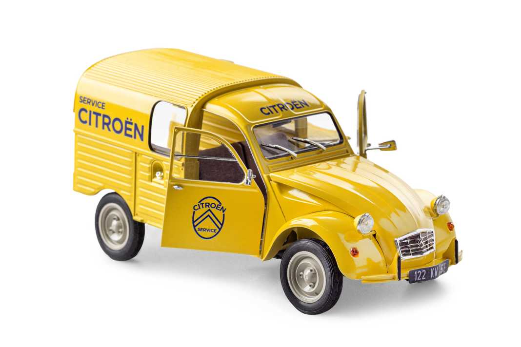 Citroen Kastenente von Heller in 1:24