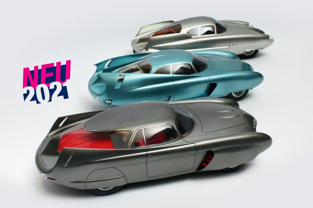 Die BAT-Coupés von Alfa Romeo wirkten in den Fünfzigern so, als seien sie einem Science-Fiction-Roman entsprungen