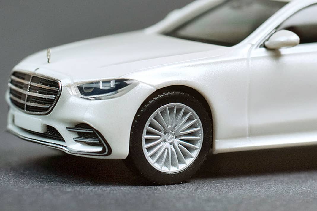 1:87: Das Herpa-Modell zeigt makellose Proportionen, sehr feine Gravuren...