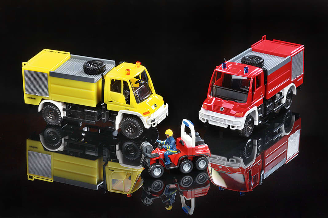 Rosenbauer AT: zweimal Unimog U400 und das All Terrain Vehicle