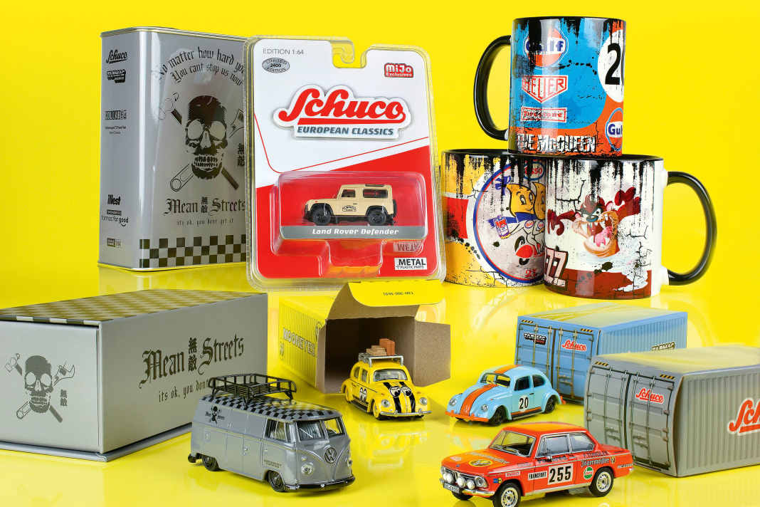 Nicht mehr alle Tassen im Schrank? Die tollen Schuco-1:64er, die jetzt in der Tarmac- Serie für Furore sorgen werden.