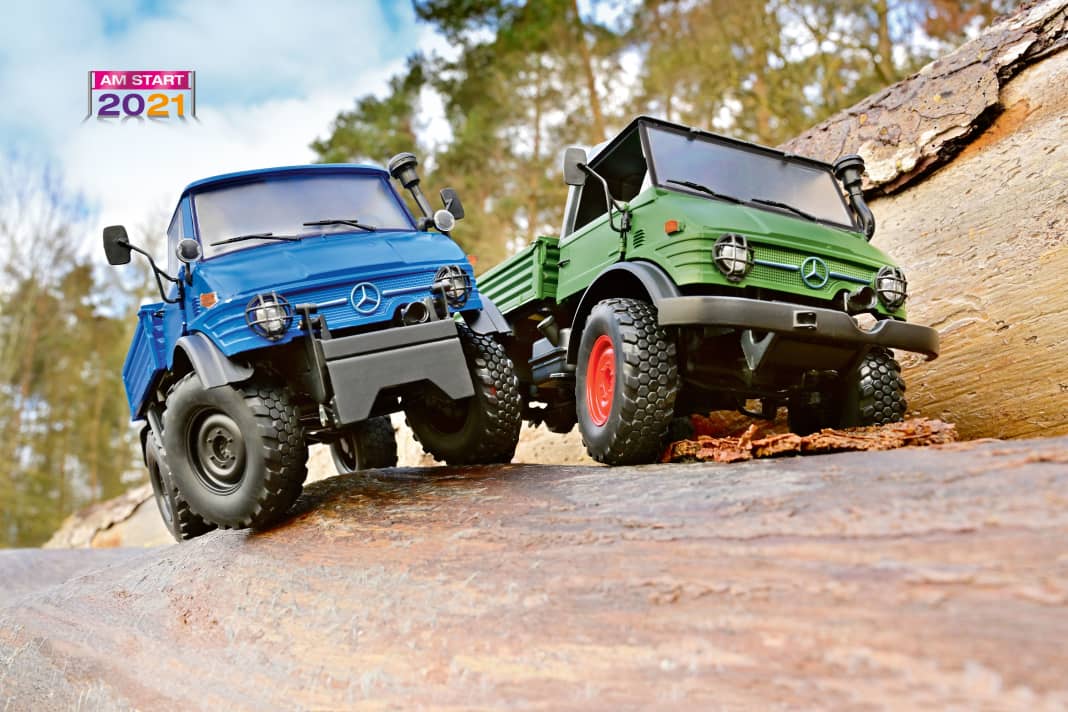 Unimog 406 von Schuco in 1:18