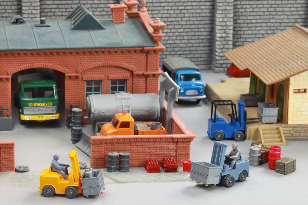 Wiking-1:87er der Esslinger Maschinenfabrik
