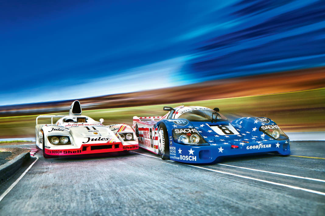Porsche 936 und 956 LH von Solido in 1:18