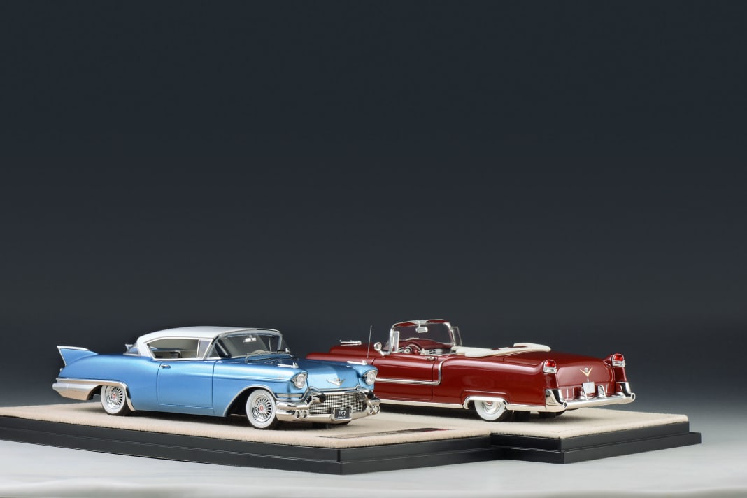 Egal ob Limousine, Convertible oder Coupé, immer liefert bei Stamp Models Cadillac das Vorbild