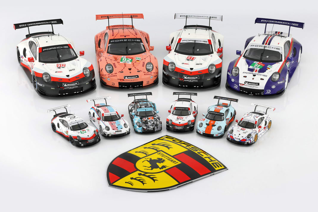 ’18 Porsche 911 RSR als Sondermodell von Ixo in 1:43 und 1:18