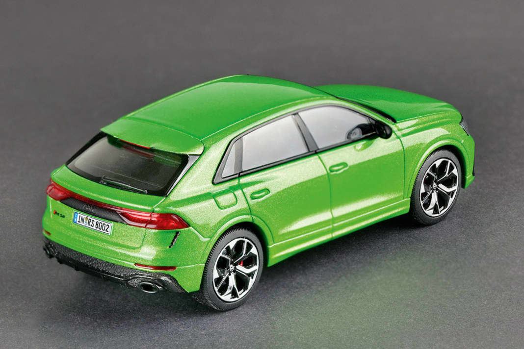 Jaditoys mutiert zum Haus- und Hoflieferanten für  Audi. Das beweist auch der RS Q8 im Maßstab 1:43.