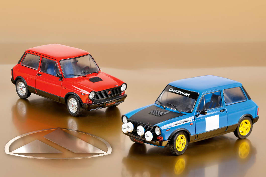 Egal ob Straße oder Renneinsatz: Der  Autobianchi A112  von Solido in 1:18 hat richtige Proportionen
