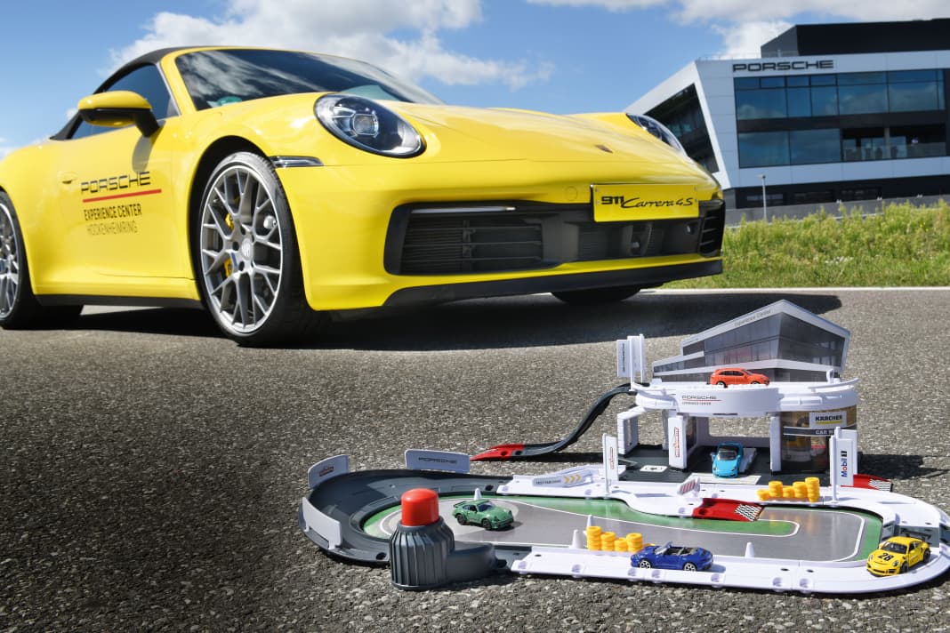 Porsche und Majorette geben in Hockenheim Gas