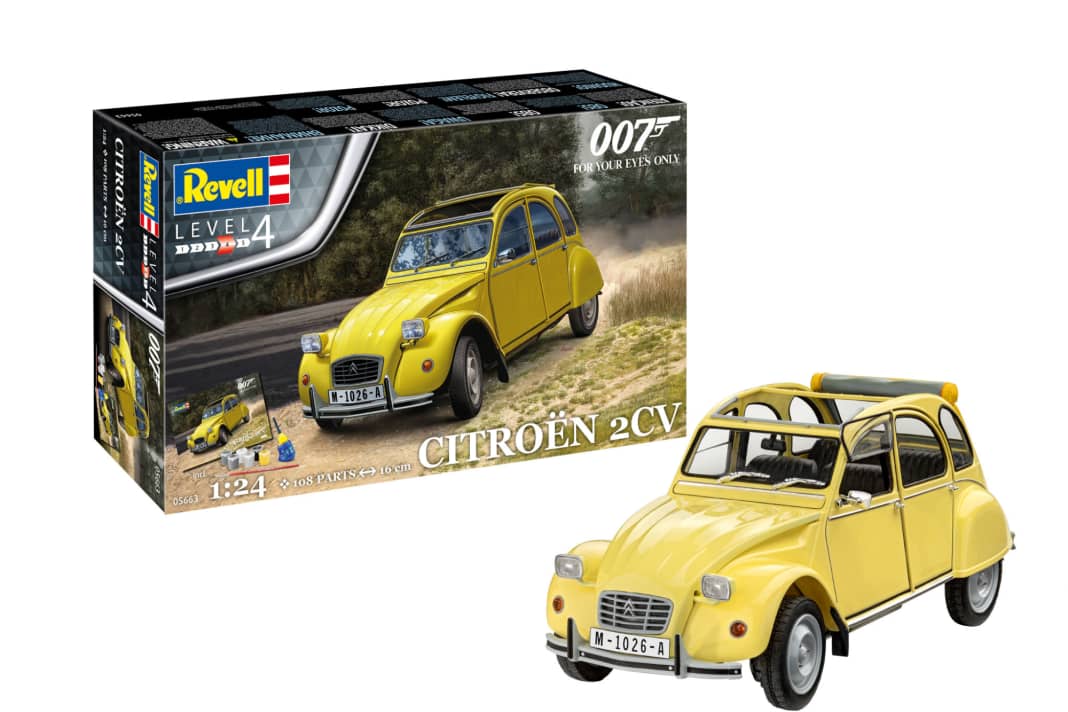 Das Bond-Auto in der Basis-Motorisierung ist die Ente aus "For Your eyes only"