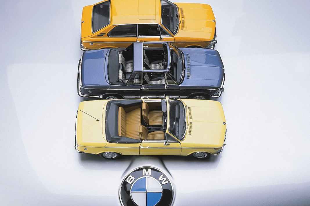 Drei BMW 02er von Autoart in 1:18