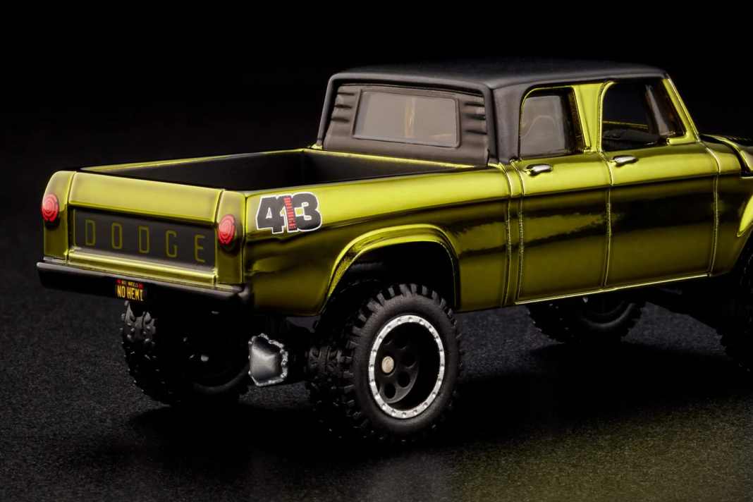 Eigentlich basierte die von Hot Wheels gewählte, kleinere Version des Power Wagon von Dodge technisch noch auf einem Armee-Fahrzeug ] Foto: Werk