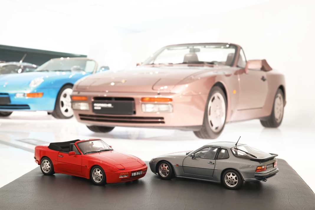 Weltpremiere: Norev bringt im November den Porsche 944 als Coupé und Cabriolet in 1:18 mit Sauger und Turbo