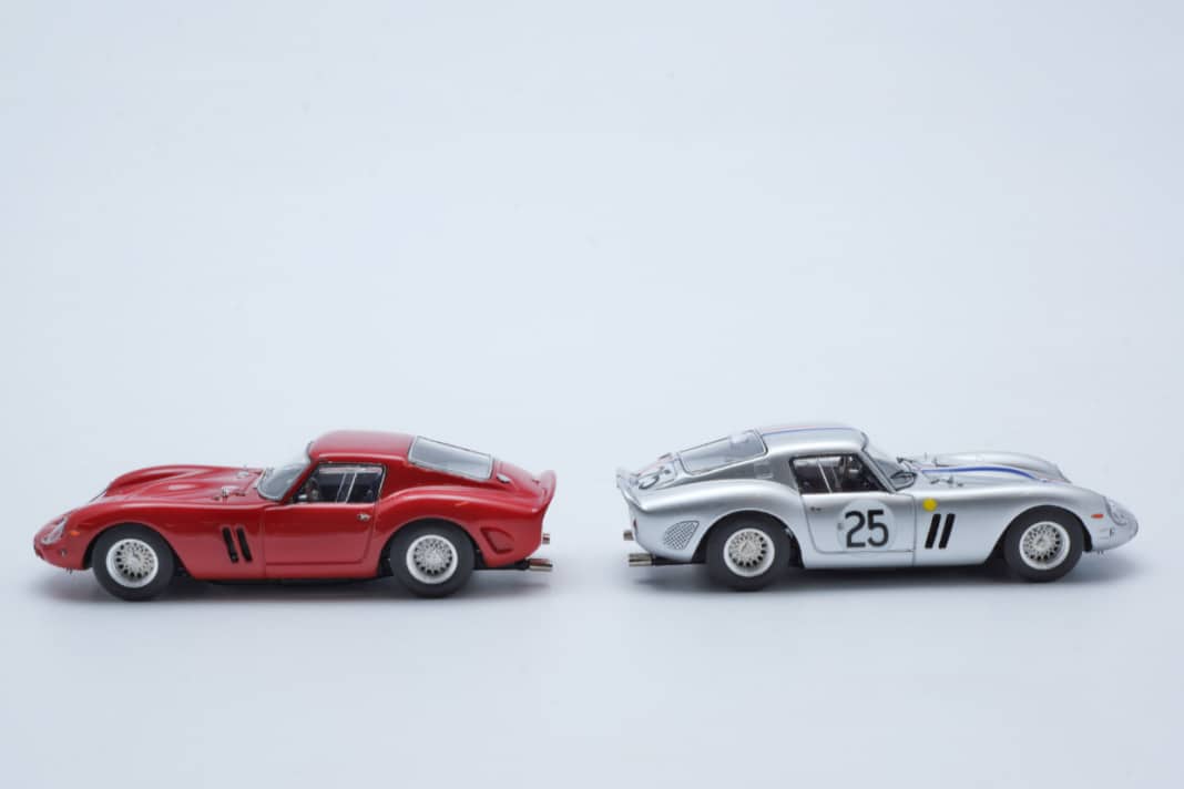 Irgendwie ist dieser Ferrari 250 GTO von DMY so etwas Ähnliches wie ein CMC-Modell für die Baugröße 1:87