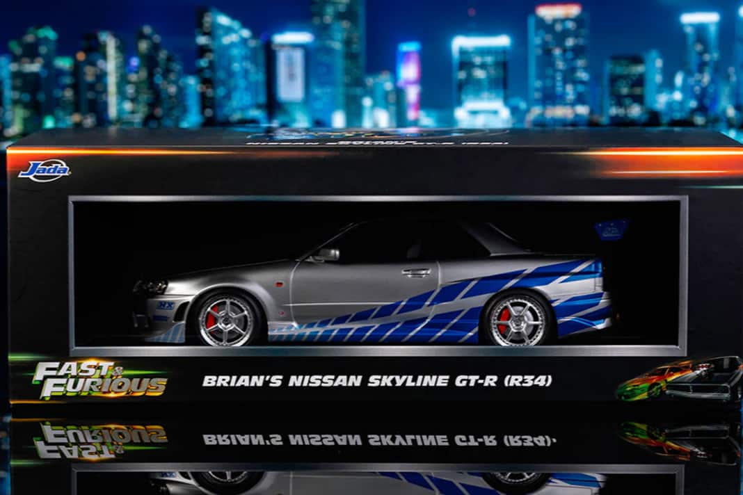 Kein Zweifel: Auch in Sachen Verpackung lassen es die Jada-Toys-Macher beim Nissan Skyline GT-R in 1:18 so richtig krachen ] Foto: Jada Toys