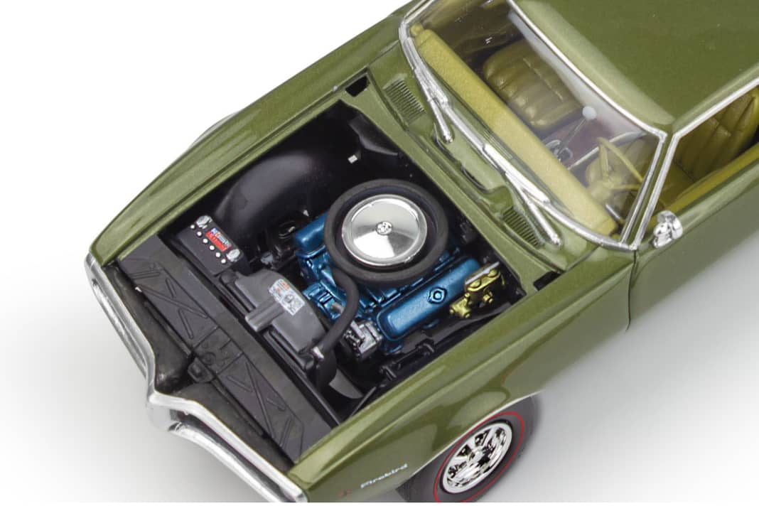 Zu den Stärken des Plastikbausatzes der Ostwestfalen zählt sicher der detaillierte Motor