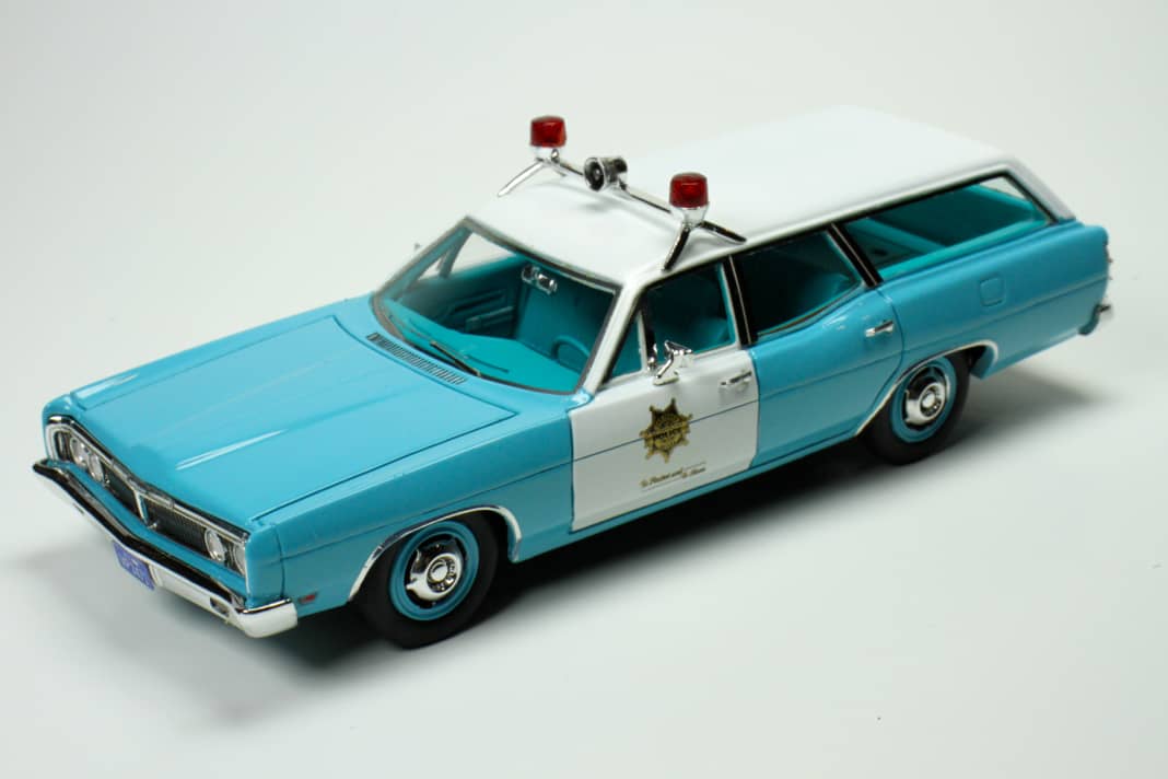 Der Ford Galaxie kommt auch in der Dekoration des Las Vegas Police Departments | Foto. Werk