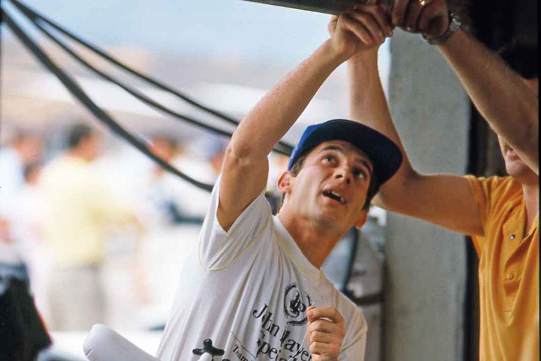 Dass Ayrton Senna ein ausnahmeathlet war...