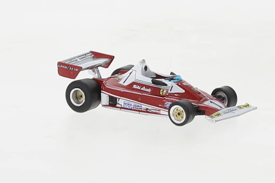 Sieger Kategorie A, SAMMELN 1:87 Pkw Klassik: Ferrari 312T2 "Niki Lauda" von Brekina  Foto: Werk