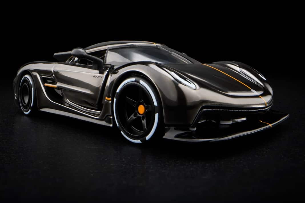 So sieht also der Koenigsegg Jesko Absolut aus, wenn ihn Hot Wheels für seine Sonderserie Red Line Club interpretiert ] Foto: Hot Wheels